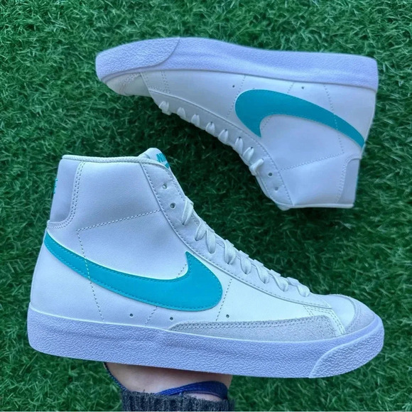 Nike Shoes - Nike Blazer Mid ‘77 Ki Summit White / Dusty Cactus (Teal)